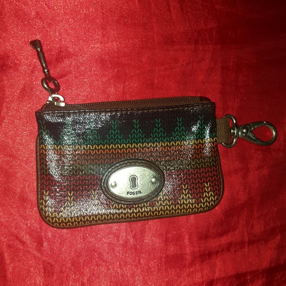 Fossil Patterned Small Wallet - image 1